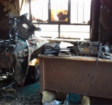 Second radio station attacked and burned to ashes in Ghor province